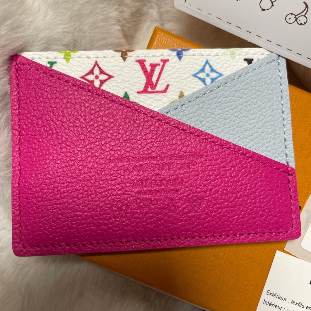LOUIS VUITTON X TAKASHI MURAKAMI 2025 limited Edition CARD CASE brand new